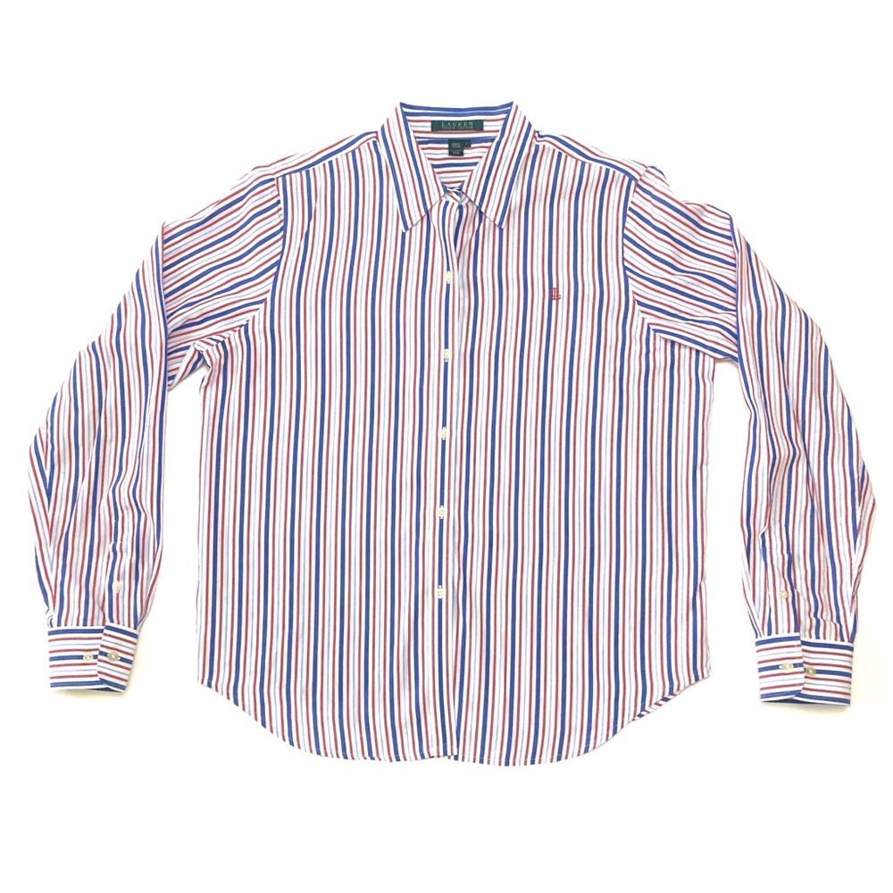 Ralph Lauren Casual Button Down Shirt Large Polo L